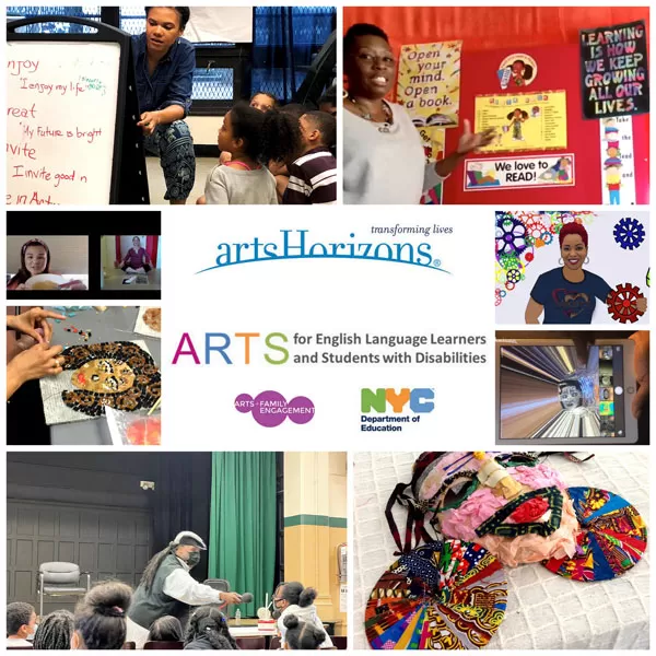 NYC DOE Arts for ELL+SWD & Family Engagement Partnerships (2021-2022)