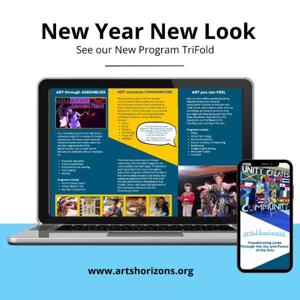 New Year New Look!  See our Digital TriFold